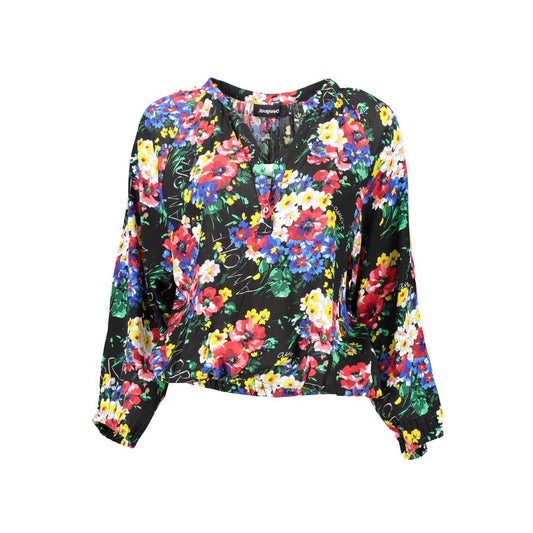 Haut Desigual en viscose noire pour femme