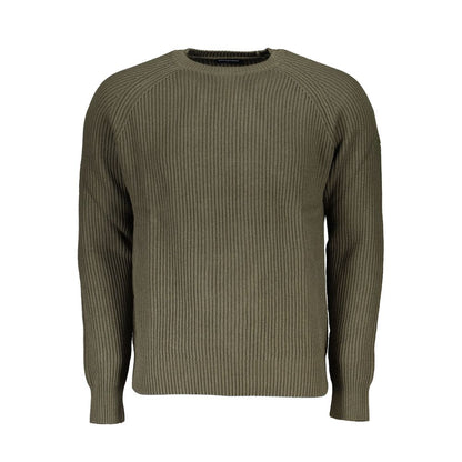 North Sails Green Cotton Men Sweater by North Sails