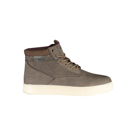 Carrera Chic Brown Lace-up Boots with Contrast Details by Carrera