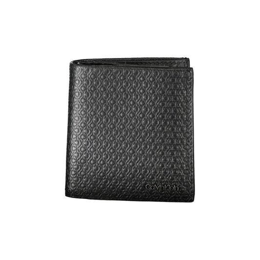 Portefeuille RFID à deux volets en cuir élégant Calvin Klein