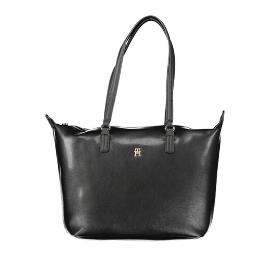 Tommy Hilfiger Black Polyester Handbag by Tommy Hilfiger