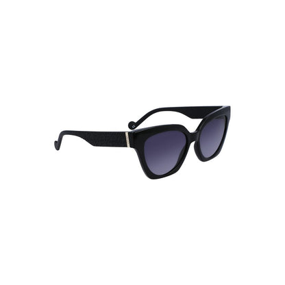Liu Jo Black Bio-Injected Women Sunglass by Liu Jo