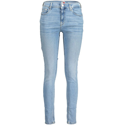 Tommy Hilfiger Light Blue Cotton Women Jeans by Tommy Hilfiger