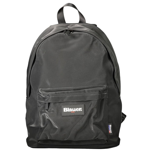 Sac à dos pour hommes en polyester noir Blauer