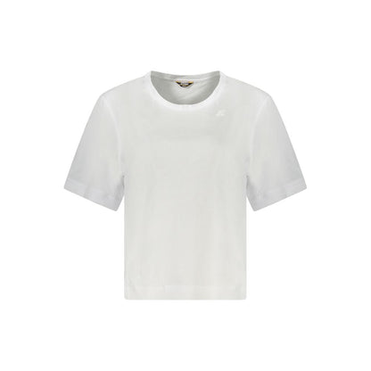 K-WAY White Cotton Women Top by K-WAY