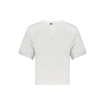 K-WAY White Cotton Women Top by K-WAY