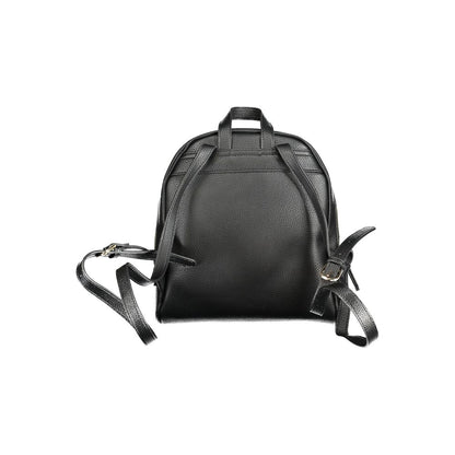 Sac à dos en polyéthylène noir Mario Valentino