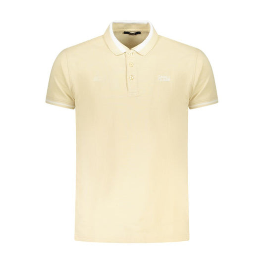 Polo Cavalli Class en coton beige pour homme