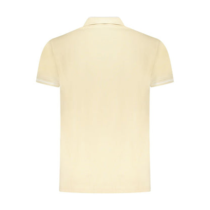 Polo Cavalli Class en coton beige pour homme