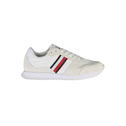 Tommy Hilfiger Sneaker Gerecyclede Polyester Sneaker - Wit