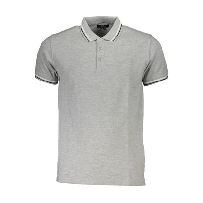 Polo Cavalli Class en coton marron pour homme