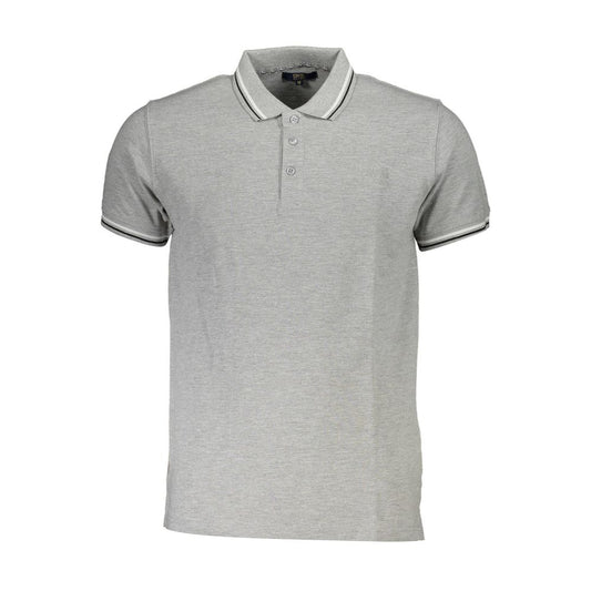 Polo Cavalli Class en coton marron pour homme