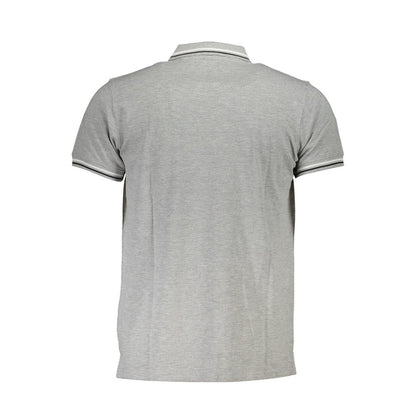 Polo Cavalli Class en coton marron pour homme