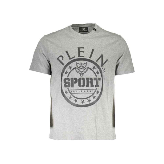 Plein Sport T Shirt Katoen Bruin Luxe Collectie Exclusief