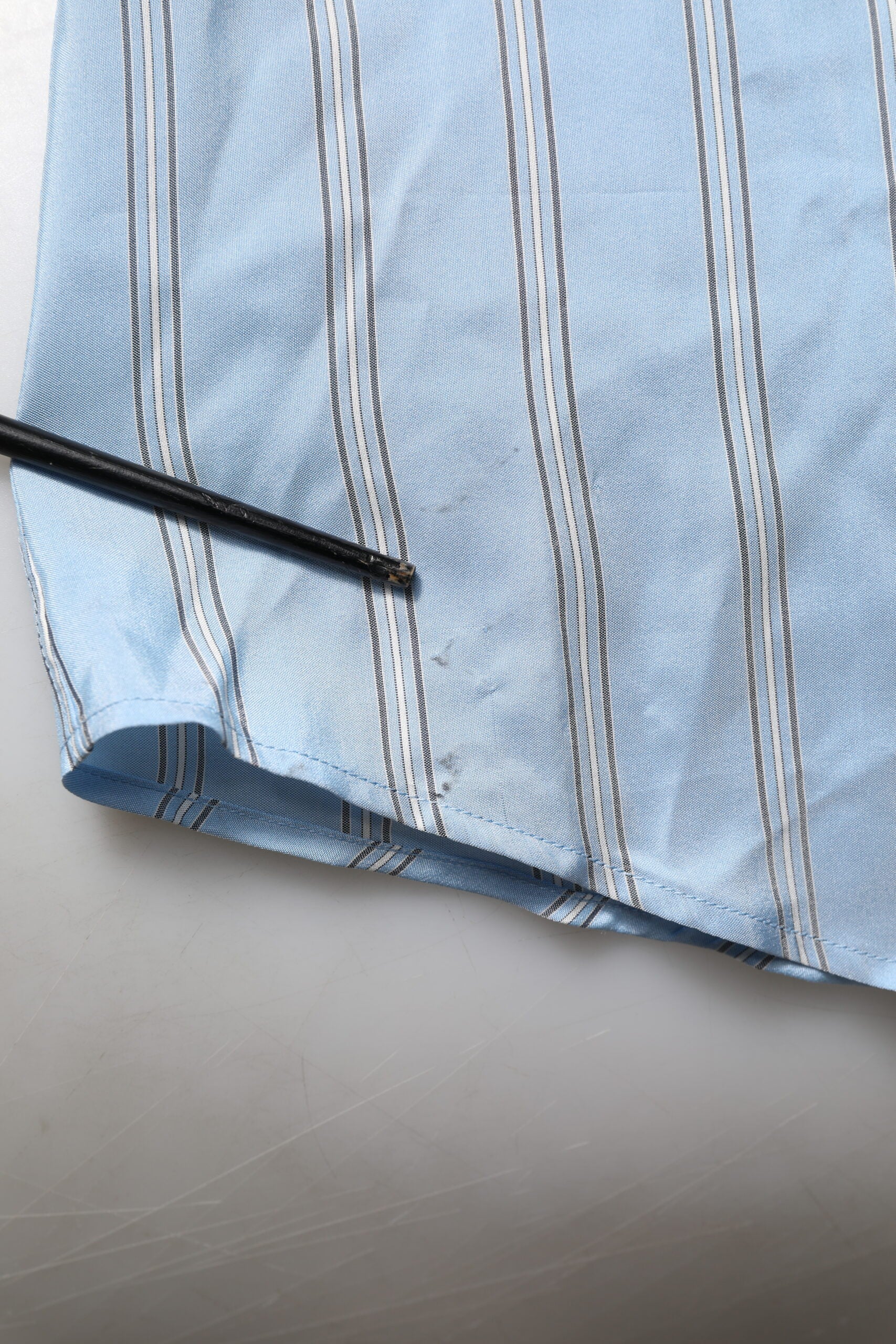 Dolce & Gabbana Blue Striped MARTINI Long Sleeves Dress Shirt by Dolce & Gabbana