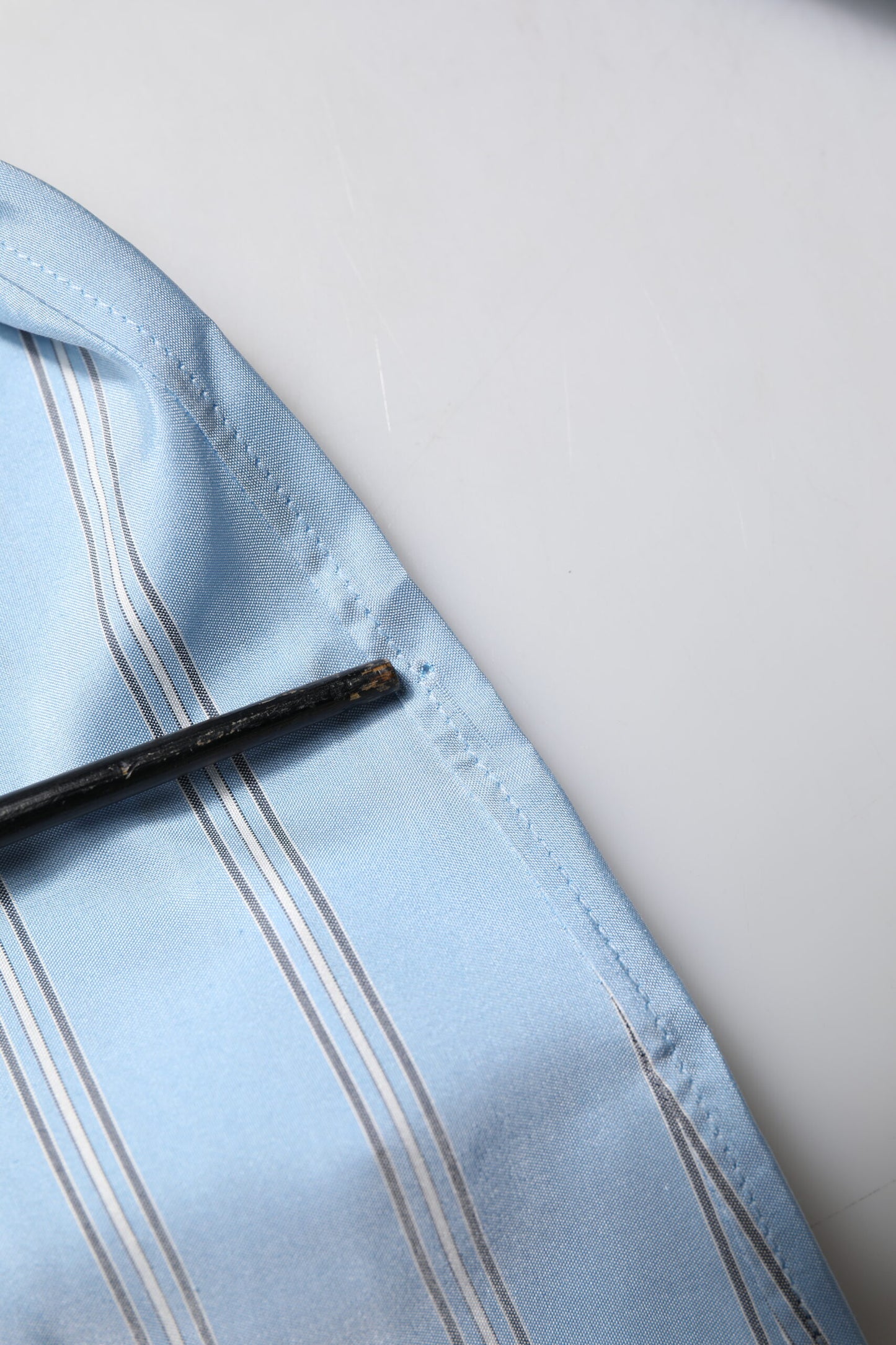 Dolce & Gabbana Blue Striped MARTINI Long Sleeves Dress Shirt by Dolce & Gabbana
