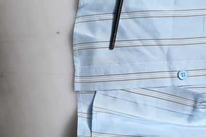 Dolce & Gabbana Blue Striped MARTINI Long Sleeve Dress Shirt by Dolce & Gabbana