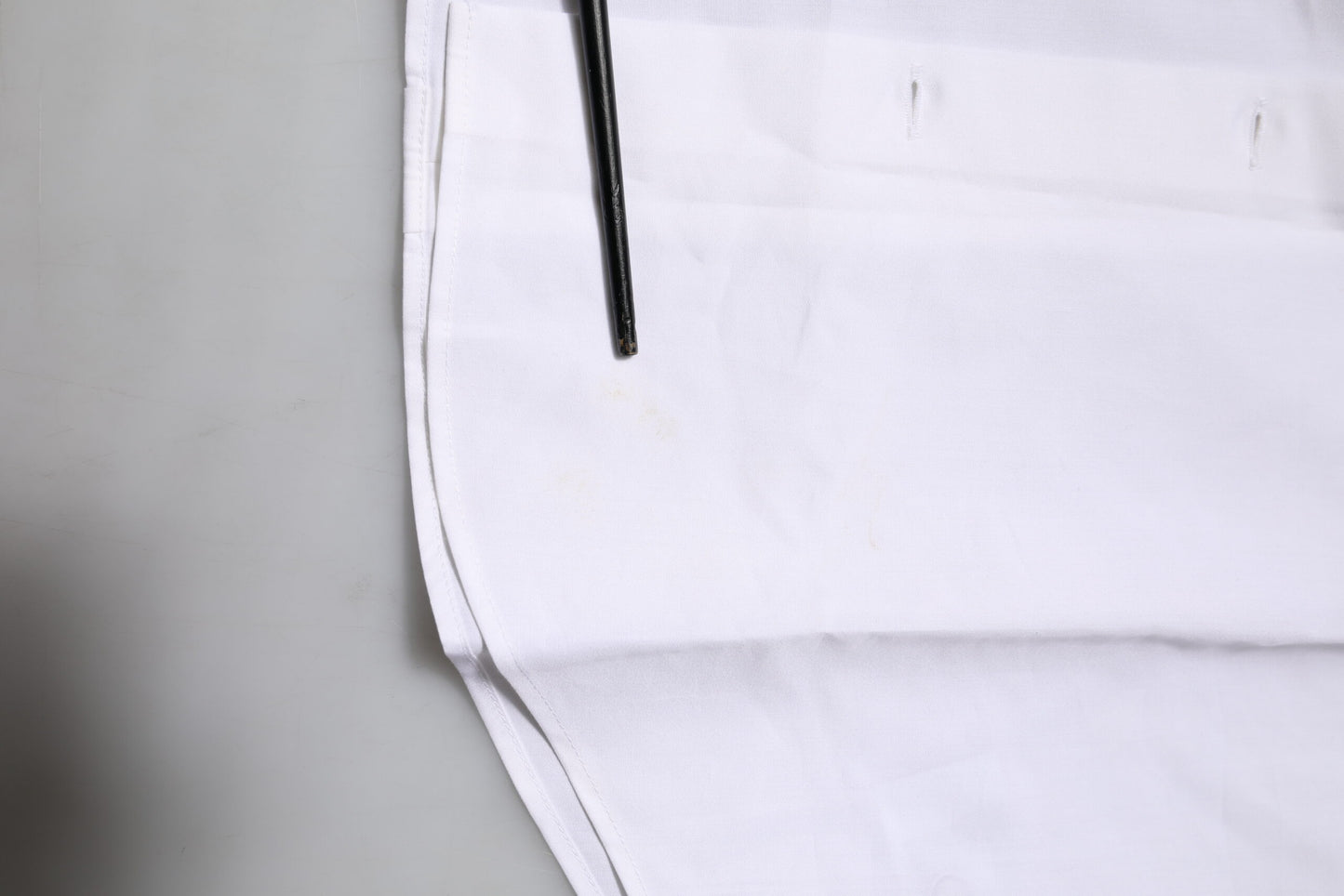 Chemise à manches longues en coton blanc Dolce &amp; Gabbana