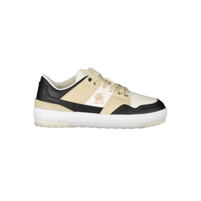 Tommy Hilfiger White Leather Women Sneaker by Tommy Hilfiger