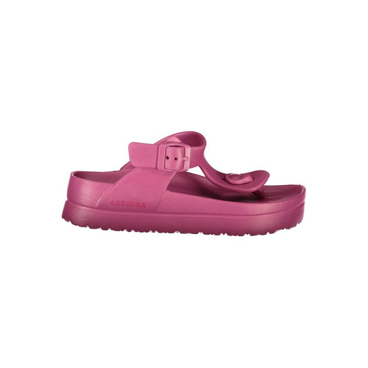 Carrera Pink Polyethylene Sandal by Carrera