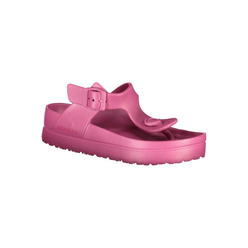 Carrera Pink Polyethylene Sandal by Carrera