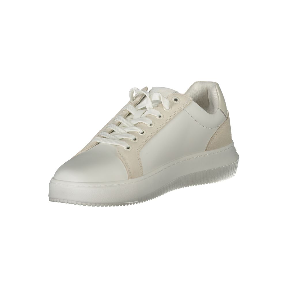 Calvin Klein White Polyethylene Men Sneaker by Calvin Klein