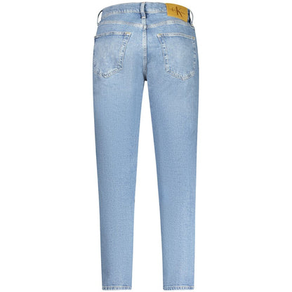 Calvin Klein Blue Cotton Men Jeans by Calvin Klein
