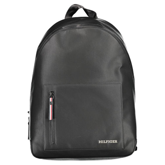 Sac à dos en polyester noir Tommy Hilfiger