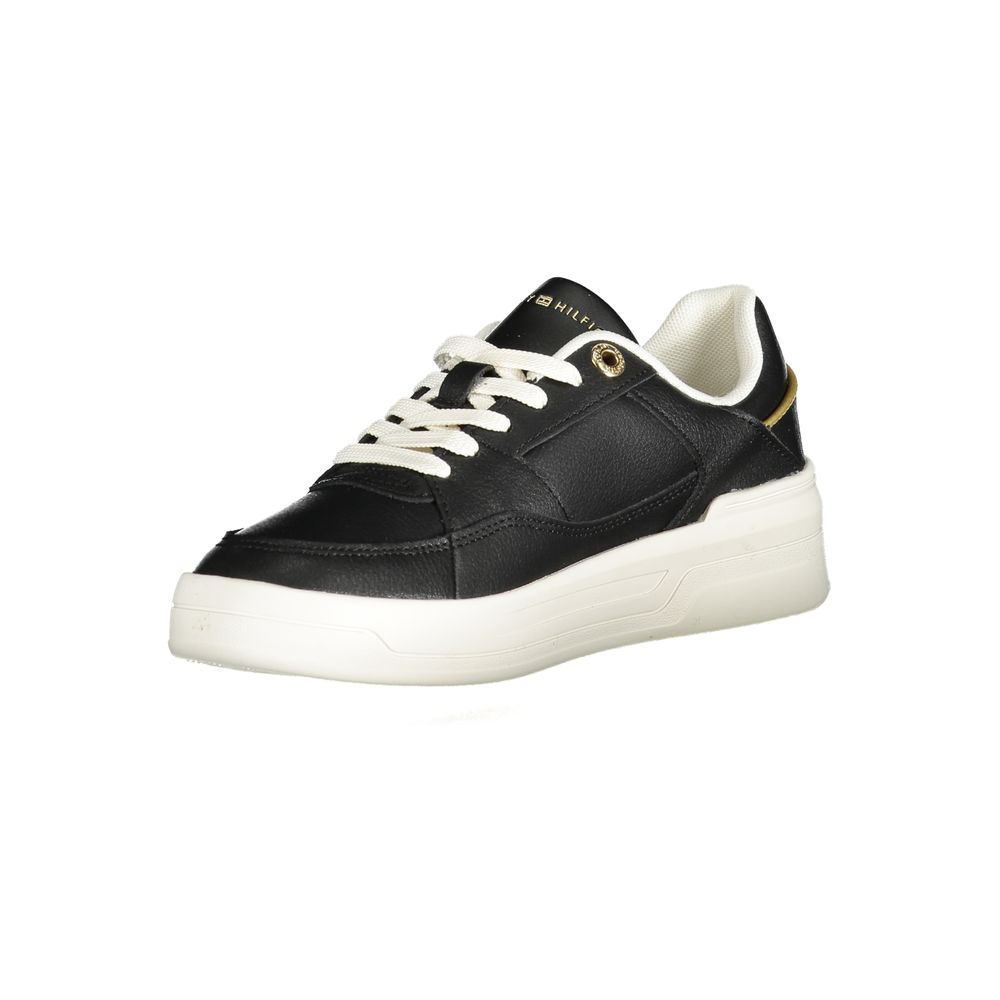 Tommy Hilfiger Black Polyethylene Women Sneaker by Tommy Hilfiger