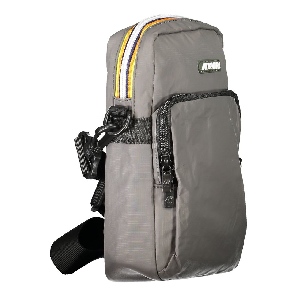 Sac bandoulière homme K-WAY en polyamide vert