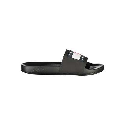 Sandales noires en polyéthylène pour homme Tommy Hilfiger