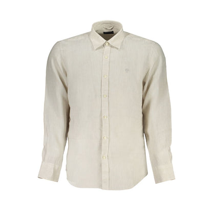 North Sails Beige Linen Shirt by North Sails