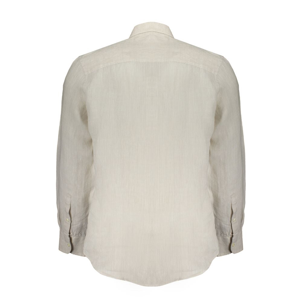 North Sails Beige Linen Shirt by North Sails