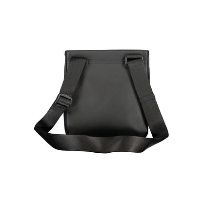 Sac à bandoulière en polyéthylène noir Tommy Hilfiger