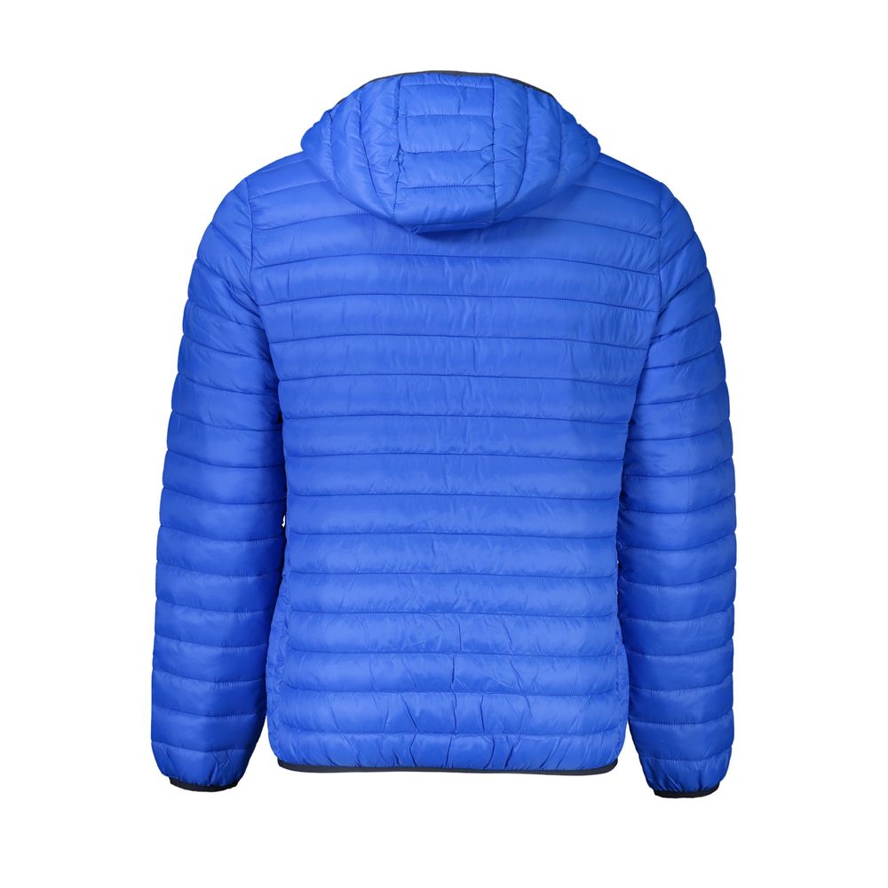 Cavalli Class Blue Polyamide Men Jacket by Cavalli Class