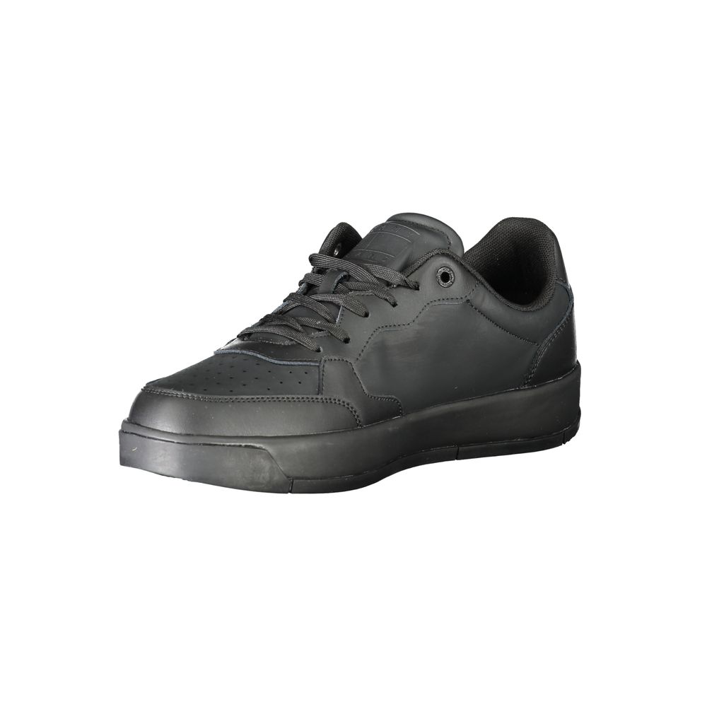 Tommy Hilfiger Black Polyethylene Men Sneaker by Tommy Hilfiger