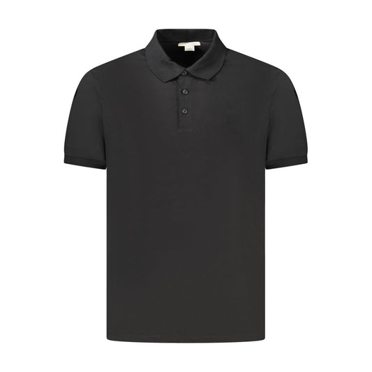 Polo noir en coton Calvin Klein pour homme
