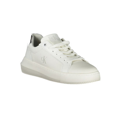 Calvin Klein White Polyethylene Women Sneaker by Calvin Klein