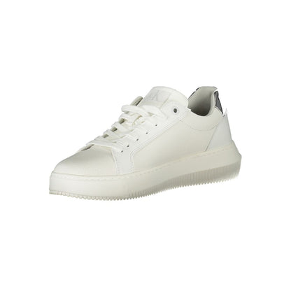 Calvin Klein White Polyethylene Women Sneaker by Calvin Klein