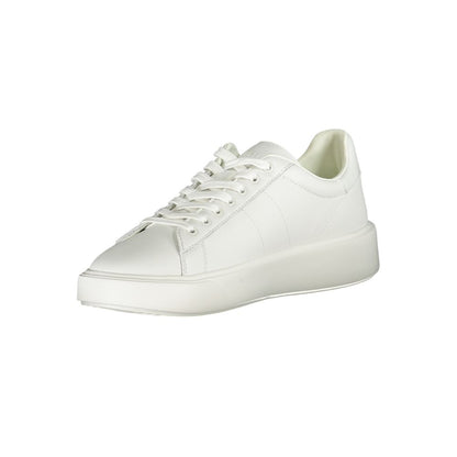 Blauer White Leather Men Sneaker by Blauer