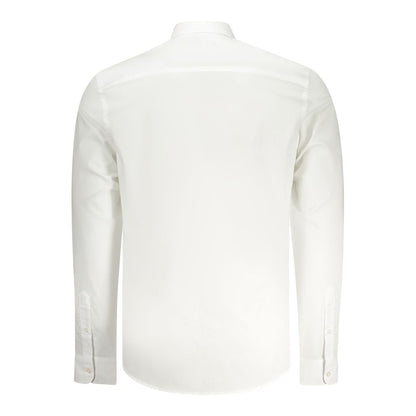 North Sails White Cotton Men Shirt by North Sails