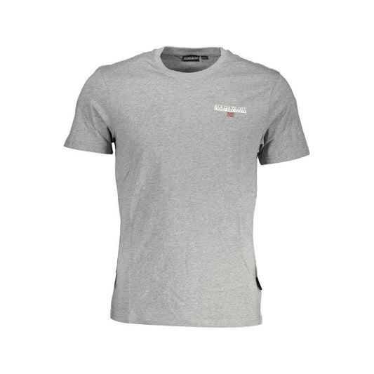 Napapijri Brown Cotton Men T-Shirt