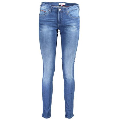 Tommy Hilfiger Blue Cotton Women Jeans by Tommy Hilfiger