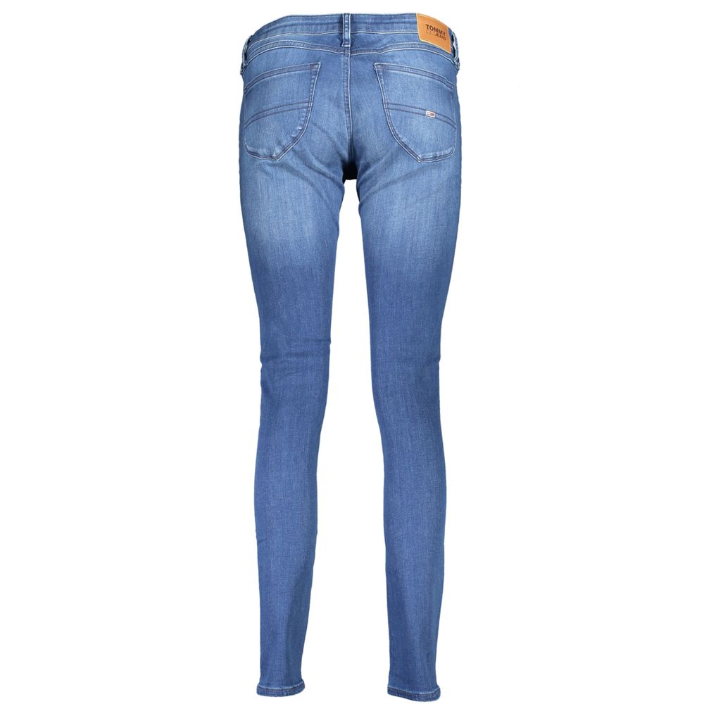 Tommy Hilfiger Blue Cotton Women Jeans by Tommy Hilfiger