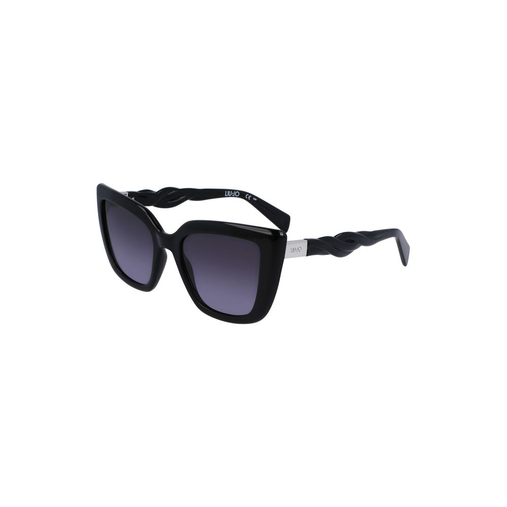Liu Jo Black Bio Injected Women Sunglass by Liu Jo