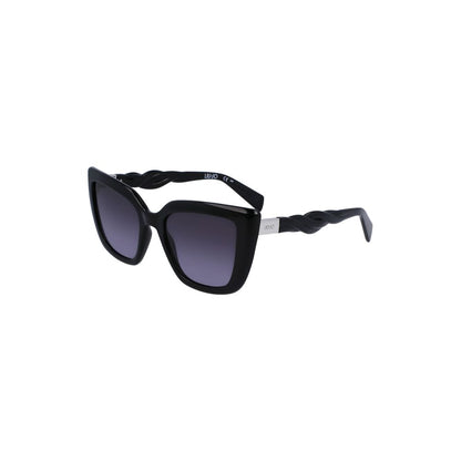 Liu Jo Black Bio Injected Women Sunglass by Liu Jo