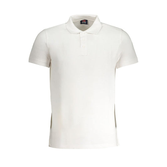 Polo blanc en coton Norvège 1963