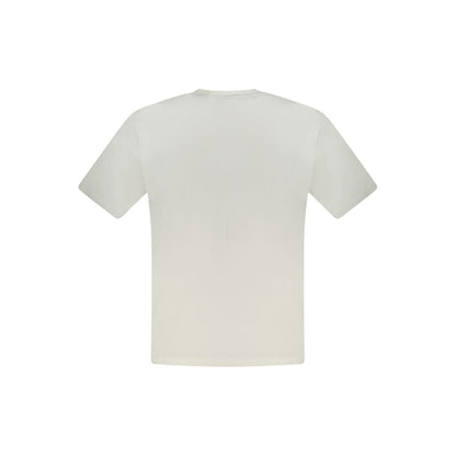North Sails White Cotton Men T-Shirt by North Sails