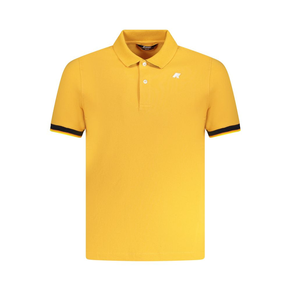 Polo K-WAY en coton orange