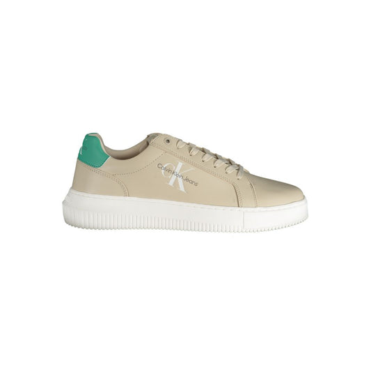 Calvin Klein Beige Polyester Sneaker by Calvin Klein